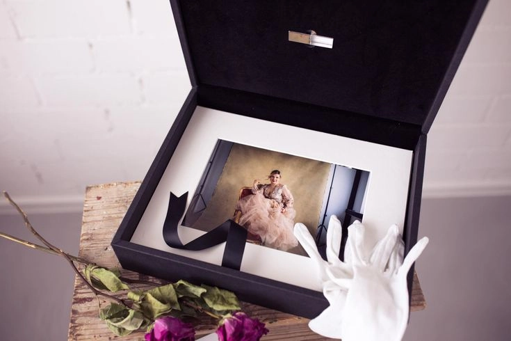 Caja con Foto Incrustada Especial — Caja de memoria en Cali